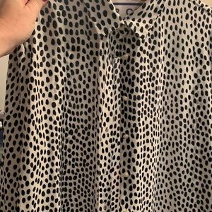 J crew blouse. Nonsmoking, no pets, work 3 times.